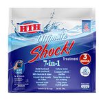 HTH 52028 Ultimate Shock Treatment Swimming Pool Chlorine Cleaner, 1 lb (Pack of 6)