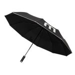 MOKOBARA The Em City Uv Protection Unisex Auto Open And Close Umbrella Use For Rain,Monsoon,Sunlight,Windproof Automatic Umbrella For Men And Women|Travel Sleeve,Cover (Crypto,Regular) (Crypto)