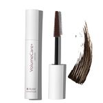 Rumi Cosmetiques VolumeCare+ Mascara For Mature Women - Extreme Length and Volume 2-in-1 Formula - No Clumps or Flaking, Long-Wearing, Hypoallergenic Mascara For Sensitive Eyes (Dark Brown)