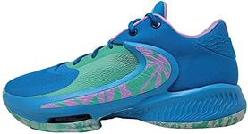 Nike Men's Zoom Freak 4 Basketball Shoes, Laser Blue/Lilac-light Menta, 11.5