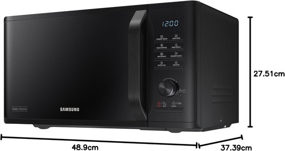Samsung 23L 800W Microwave – Black Compact Countertop Oven