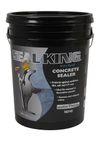 Seal King Water-Based Concrete Sealer, High Gloss/Semi Gloss/Matte Finish, Indoor/Outdoor Use, 5 Gallon (18.9L) (Matte Finish)