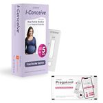 Neodocs I-Conceive Ovulation testing kit for women planning pregnancy | (5 ovulation + 1 pregnancy FREE) | Accurate results in 5 mins | Easy and Convenient