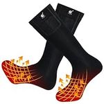 SNOW DEER Heated Socks,Men Women El
