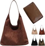 Suede Bags for Women Brown Suede Ba