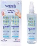 Aquinelle Toilet Tissue Mist, Eco-Friendly & Non-Clogging Alternative to Flushable Wipes Simply Spray On Any Folded Toilet Paper 2PK OCEAN BREEZE 8.25OZ