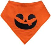 Halloween Baby Bandana Bib, Organic
