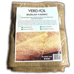 Natural Burlap 8 ft by 10 ft - Burlap Tree Wrap, Burlap Tablecloth, Plant Cover and Erosion Control Blanket - Ideal for Burlap Fabric Placemats, Freeze Protection