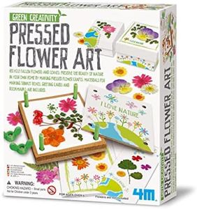 4M Green Science Pressed Flower Art, Recycle Fallen Flowers and Leaves, Inspire Green Creativity, Stimulates Ecological Awareness