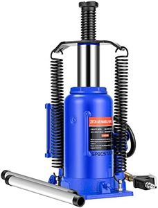 SPECSTAR Pneumatic Air Hydraulic Bottle Jack with Manual Hand Pump 20 Ton