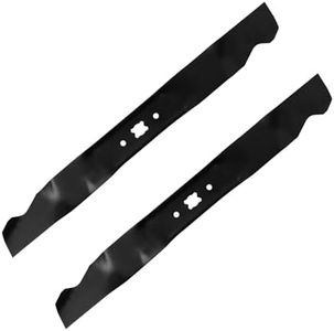 KANXAJJY (2PCS) 942-0741A Mulching Lawn Mower Blades - Replace Cub Cadet/MTD/Troy Bilt OEM 742-0741 742-0741A 942-0741 - Fits TB130 TB210 TB220 TB230 TB240 TB320 - for 21" Deck Lawn Mower