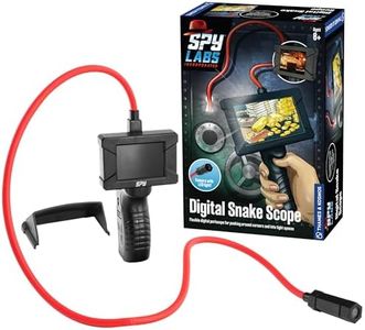 Thames & Kosmos Spy Labs Inc: Digital Snake Scope | Detective Toy for Boys & Girls Ages 8+ | Flexible 26-inch Digital Periscope Camera for Discreet Pretend Play Investigations