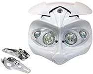 Motorcycle Headlight & Brackets for