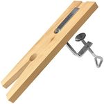 8" HARDWOOD BENCH PIN STANDARD/Clamp Jewellers V Slot Tool watch 200mm