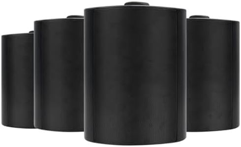 Herdio 5,25 Pollice Bluetooth casse per esterno 600 Watt Diffusori da esterno Altoparlanti da esterno Per Esterno，Camper, Giardino, Terrazza, Ristorante, Home Theatre