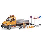 Bruder Mercedes Benz Sprinter Municipal Works Vehicle with Figure and Accessories