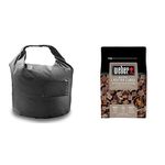 Weber 7007 Fuel Storage Bag, Black & 17612 - Cubetti accendifuoco 48 pastiglie sul Marrone