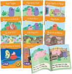 Junior Learning Decodable Readers The Pods - Phase 2 Letter Sounds: The Science of Reading, Easy decodable texts, Beginning Readers, for ages 5+, Grade K