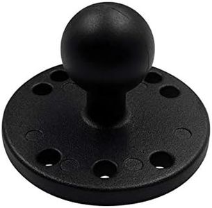 Strg 1'' Ball Mounts Base Adapter with AMPS Round Plate, Ball Base Mount Compatible with RAM and 1" Ball Systems from Arkon, iBolt and Tackform Enterprise Series