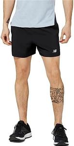 New Balance Accelerate 5 Inch Short, Men Black