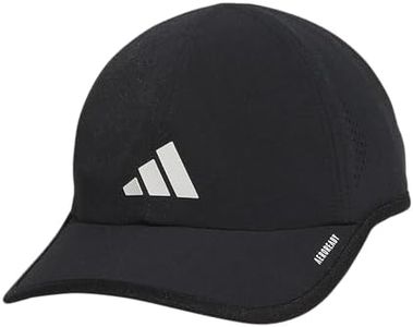 adidas Men's Superlite 3.0 Relaxed Fit Adjustable Performance Hat, Black/White