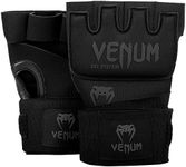 Venum Kontact Gel Glove Wraps - Black/Black, One Size