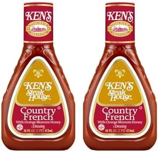 Ken's Steak House Lite Country French with Orange Blossom Honey Dressing 16 Fl Oz (Pack of 2)