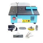 Mini Table Saw, 96W Blue Table Saw Generation 2 Premium Liftable Multifunctional Metal Cutting Saws for DIY Handmade Wooden Model Crafts (UK)