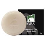 G.B.S Men’s Cedar & Pine Shave Soap –All Natural Skin Shave Soap for Men - Creates Rich Lather Foam for Ultimate Wet Shaving Experience (Cedar and Pine) Without the Harsh Chemicals Pack of 1