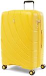 Atlantic Luggage Convertible Medium to Large 28-Inch Check in Expandable Hardside Spinner, TSA lock, 8 Spinner Wheels Suitcase, Sunshine Yellow