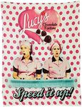 Midsouth Products I Love Lucy Throw Blanket - Chocolate Factory