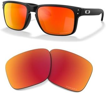 Oakley Holbrook OO9102 Polarized Replacement Lenses Bundle, Ruby