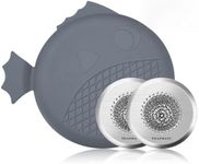 TRAPMATE Bathtub Stopper Drain Strainer Kit, Easy Clean Tub Shower Drain Hair Catcher, Anti-Clog Stainless Steel Sink Cover, Drain Protector for Bathroom Sink & Wash Basin (Patented Product)