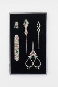 Wizardi Craft Scissors for Felting & Embroidery F07-M13-3-silver