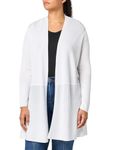 Anne Klein Women's MONTEREY CARDIGAN, Bright White, 2X