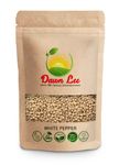 Dawn Lee Whole White Pepper- Sabut Safed Mirch- White Peppercorn- Safed Mirch- No Artificial Colours or Preservatives- Fresh Natural- Dakhni Mirch- Dagni Mirch- Indian Spices- Khada Masala- 200GM