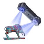 Creality 3D Scanner CR-Scan Raptor Pro for 3D Printing, 22+7 Blue Laser & NIR Handheld Scanner 0.02mm Accuracy, 60fps 24-Bit Full-Color Scanning for Windows macOS (CR-Scan Raptor Pro)