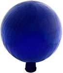 Achla Designs G12-BL-C Gazing, Blue 12 inch Glass Garden Globe Ball Sphere, 12