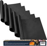 Meegoo Oven Liners for Bottom of Oven, 5 Pack 15.74"x 23.62" Large Thick Heavy Duty Non-Stick Oven Liners Mat BPA and PFOA Free, Oven Floor Protector Liner, Kitchen Friendly Cooking Accessory