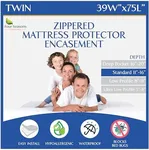 Twin Size Zippered Bed Bug Mattress