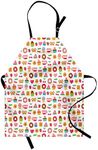 ABAKUHAUS Tea Party Apron, Candies 