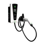 techtron® EV Charger 11kW Type 2 (16A, 3 Phase) Smart Wallbox UK, EV Home Charger with WiFi, Bluetooth, RFID App Control, 5M Cable, IP65 Indoor Outdoor EV Charger, Compatible with All Type 2 EVs