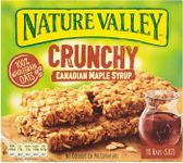 Nature Valley Canadian Maple Syrup Cereal Bars, 210g