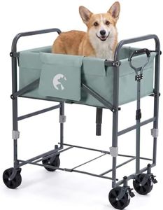 SILIJOY SILJOY Elevated Dog Bathtub, Adjustable Folding 3-in-1 Grooming Tub
