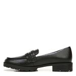 LifeStride Women's, London Loafer, Black, 9 Wide