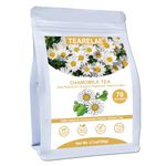 TEARELAE - Chamomile Tea - 1.5g x 70 Count - 100% Pure Natural Chamomile Flower Tea Bags - Help Relaxation, Support Digestion - Non-GMO - Caffeine-Free