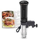 KitchenBoss Sous Vide Cooker 1100W Immersion-Circulator：Professional Cuiseur Sous Vide Precision Cooker, IPX7 Waterproof Sous Vide Cooking, Ultra Quiet, Slow Cooking Machine