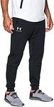 Under Armour mens Sportstyle Tricot Jogger 1290261 , mens, Under armour men's sportstyle jogger, 1290261, Black (001)/White, Large