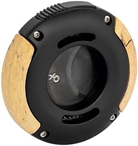 Xikar XO Double Guillotine Cutter, Dual Stainless Steel Blades, 64 RG, Phantom Splated Tamarind