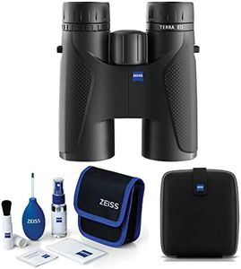 ZEISS 8x42 Terra ED Binoculars (Black) with Zeiss Lens Cleaning Kit Bundle
